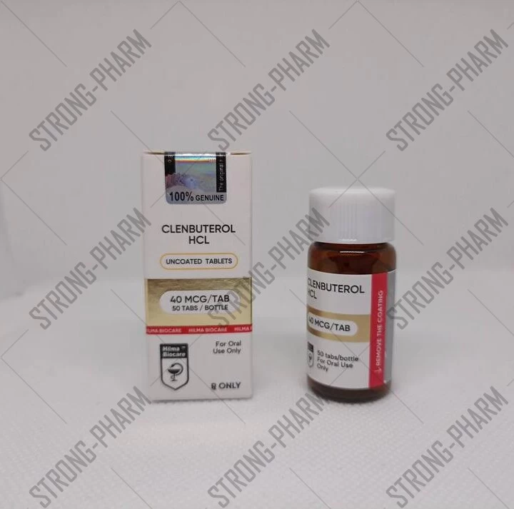 Clenbuterol HILMA  40 мкг/таб 50 таблеток