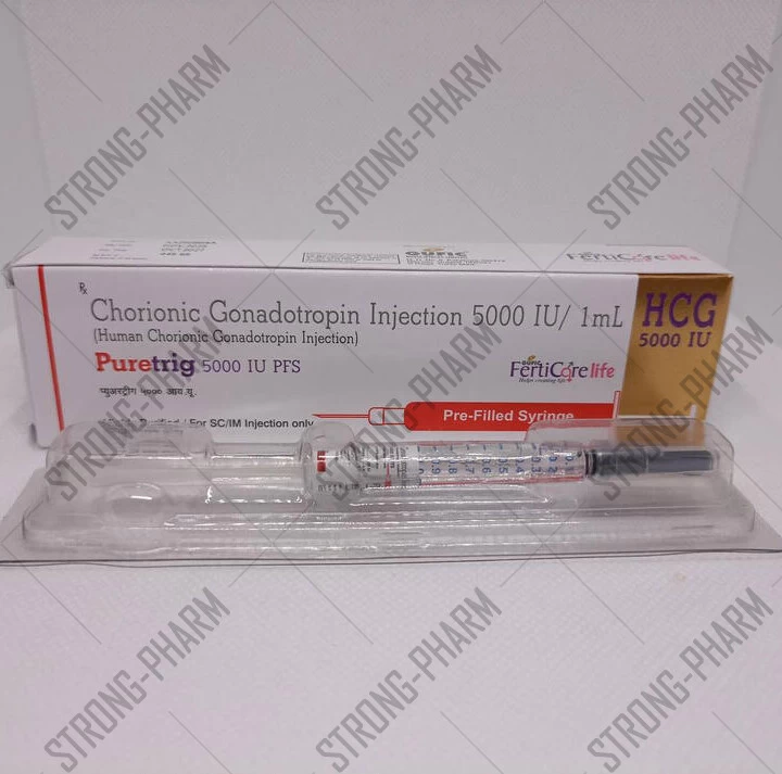 PURETRIG Gonadotropin Injection 5000IU/шприц 1 мл